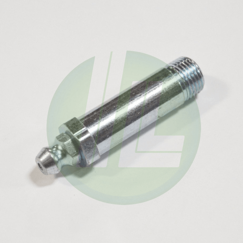 Alemite 1669B Straight Hydraulic 1 3/4" x 1/8" PTF Grease Fitting Industrial Lubricant