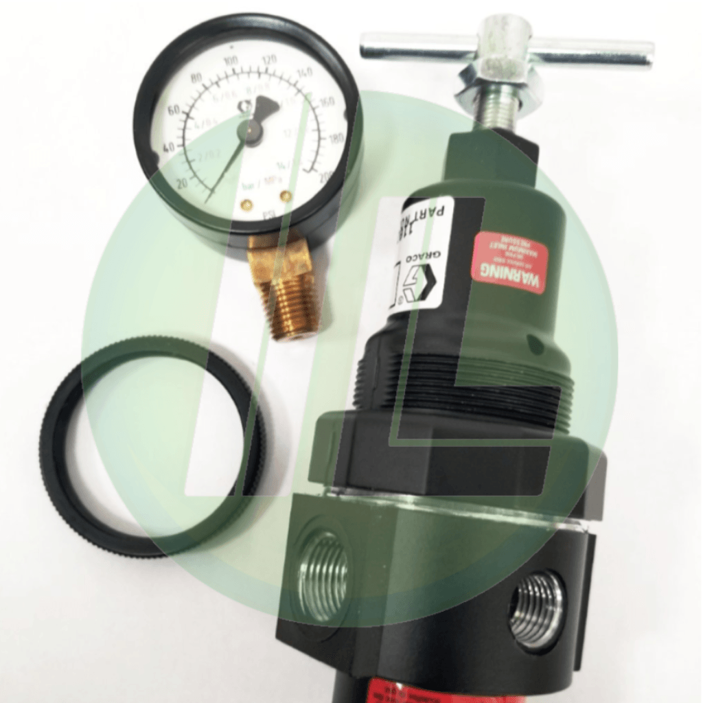 order  O5♡ Graco 109075 Low Volume Air Regulator with Gauge for Mini