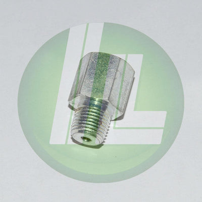 Lincoln Industrial 10182 Quicklub Straight Adapter Fitting - 1/8" x 1/8" NPT - Industrial Lubricant
