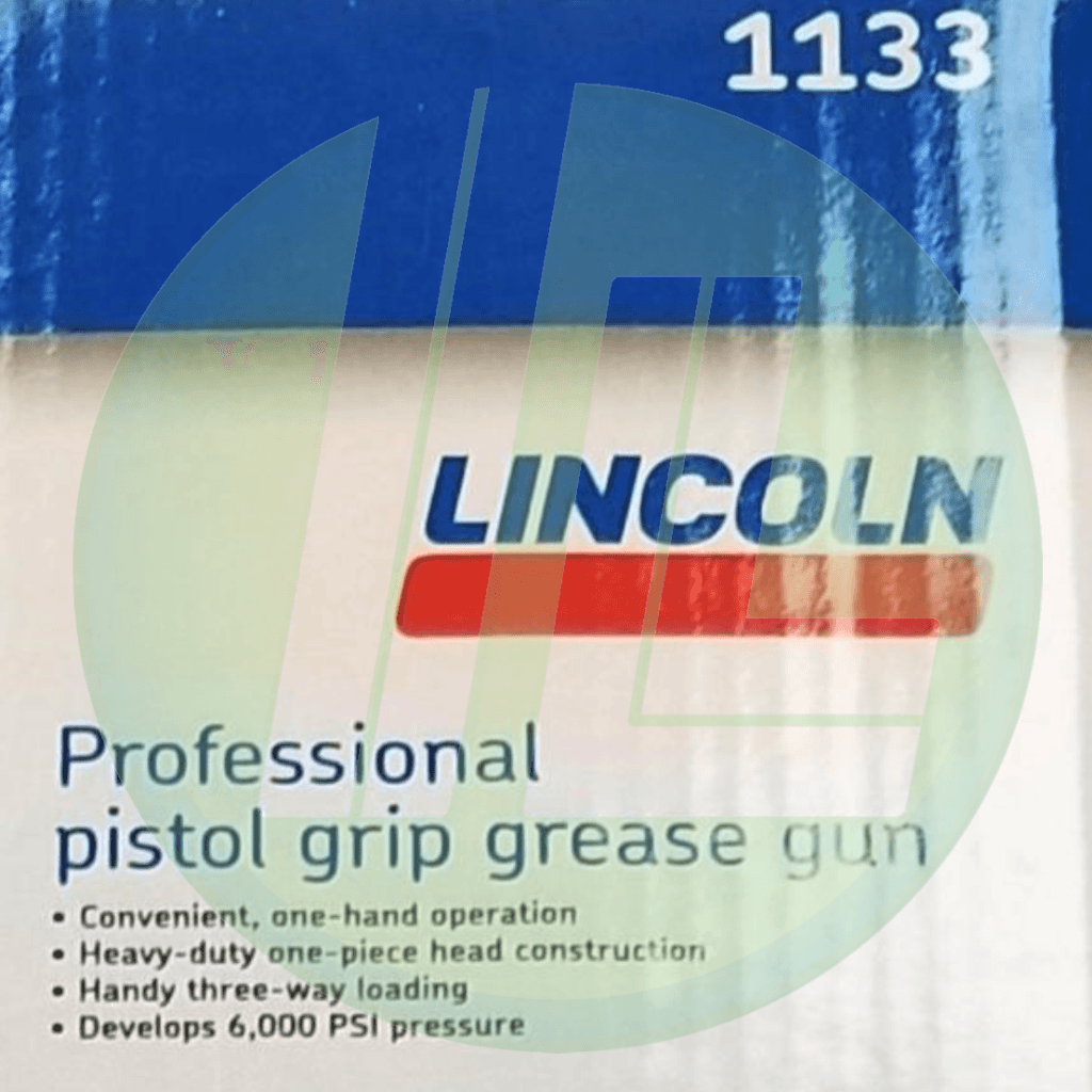 Lincoln Industrial 1133 Pistolet à graisse Poignée pistolet Heavy Duty 16  oz en vrac ou cartouche de 14,5 oz
