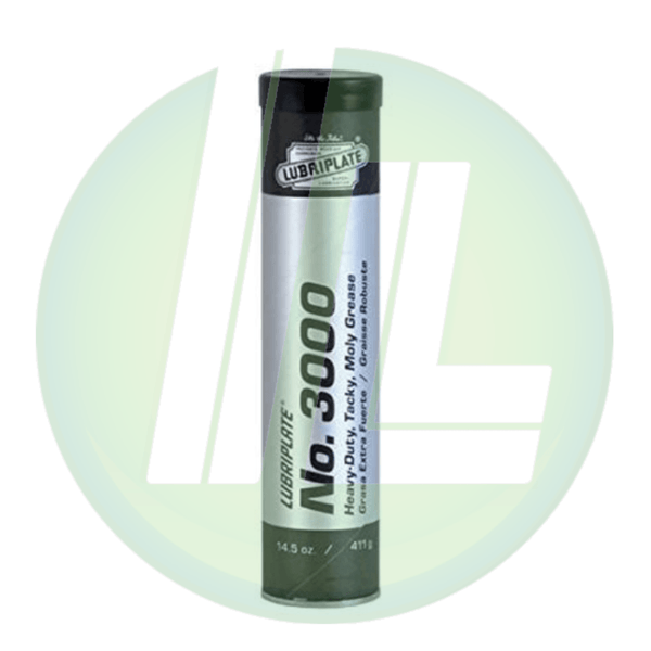 LUBRIPLATE 3000 Tacky, Moly-Lithium Extreme Pressure Multipurpose Heavy-Duty Grease Lubricant - Pack - Industrial Lubricant