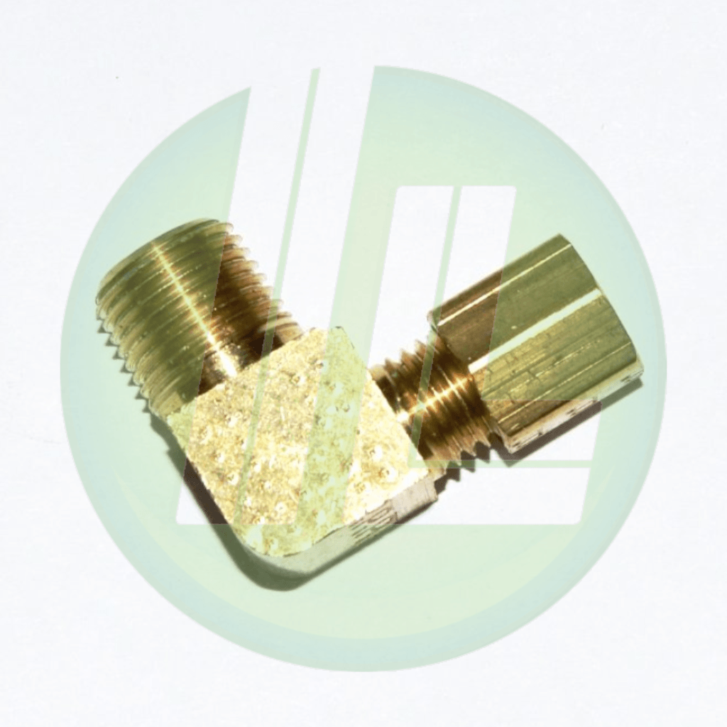 Tube Fitting 1/4 NPT-M to 1/8 Compression, Brass