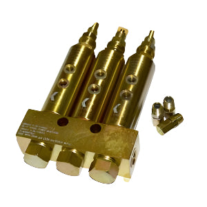 Graco 114903 Single-Line Parallel Systems 3 Point Grease Injector Manifold Assembly GL-1 Series