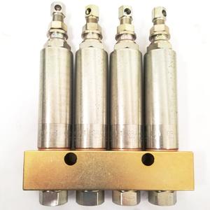 Graco 114904 Single-Line Parallel Systems 4 Point Grease Injector Manifold Assembly GL-1 Series