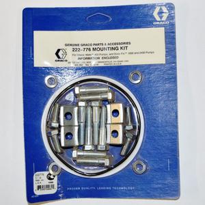 Graco 222776 Mounting Kit for Check-Mate and Dura-Flo Pumps onto 55 Gallon Drum or Floor Stand Adapter