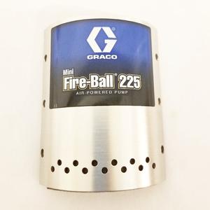Graco 246782 Muffler Plate with Serial Number for FireBall Pumps