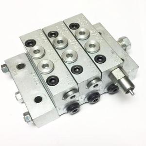 Graco 24G485 Modular-Style Series Progressive (MSP) Base Plate Assembly - 3 Section, NPSF