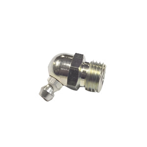Alemite 1629-B Hydraulic Grease Fitting 67.5° Angle 1/4" Male PTF