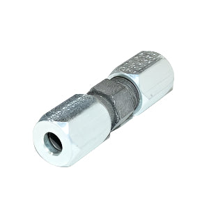 Eaton Weatherhead 7305X4 Small Hex Compression Union Steel Flareless Connector - Ermeto Connections