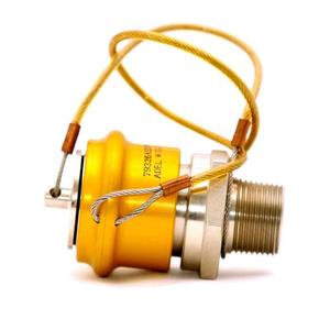 Wiggins OSP2YLW Fast Fueling Systems | Yellow Crankcase Nozzle Assembly with Plug