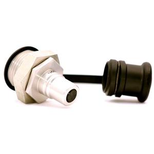 Wiggins R12 Fast Fueling Systems | Coolant Nipple Receiver with SAE Threads with Cap (P/N R1205)