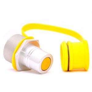 Wiggins R18YLW Fast Fueling Systems | Hydraulic Receiver with SAE Threads with Cap (P/N R1805YLW)