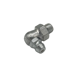 Alemite 1911-B1 Hydraulic 90° Angle 1/4"-28 Tapered Thread Grease Fitting