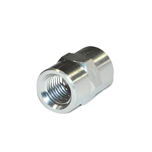 DynaFlo 421439 High Pressure Hydraulic Tube Fitting Female 1/4" x 1/4" FPT Steel Coupling