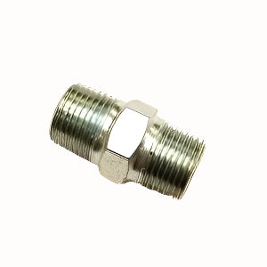 Lincoln Industrial 10540 Steel Nipple 3/8" NPT (m) x 3/8" NPT (m) Medium Pressure Oil Pump Accessory Parts