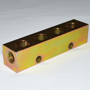 Lincoln Industrial 11964 SL-1 & SL-V Four Injector Manifold