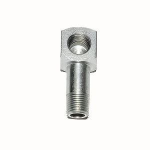 Lincoln Industrial 13129 Quicklub 90° Pipe Thread Elbow Adapter, Airline Connector - 1/8" NPTF Thread
