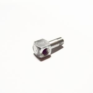 Lincoln Industrial 13129 Quicklub 90° Pipe Thread Elbow Adapter, Airline Connector - 1/8" NPTF Thread