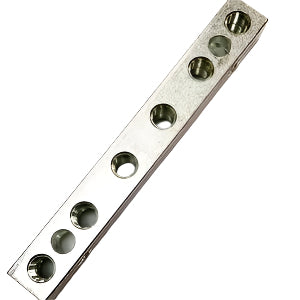 Lincoln Industrial 13148 Header Block 6 Port Junction with 1/8" NPTF Ports for Remote Lube Fitting Systems
