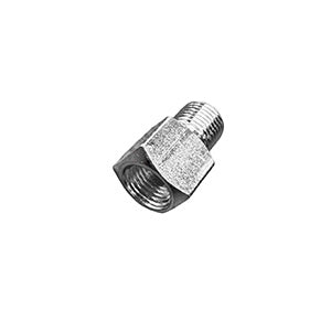 Lincoln Industrial 13154 Quicklub Bulkhead Straight Adapter - 1/8" NPT Female x 1/4"-28 NPT Male
