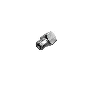 Lincoln Industrial 13154 Quicklub Bulkhead Straight Adapter - 1/8" NPT Female x 1/4"-28 NPT Male