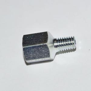 Lincoln Industrial 20042 Quicklub Steel Straight Metric Adapter 1/8"NPT Female x 6mm Male