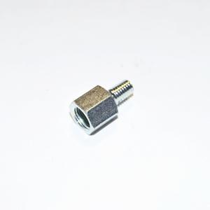 Lincoln Industrial 20042 Quicklub Steel Straight Metric Adapter 1/8"NPT Female x 6mm Male