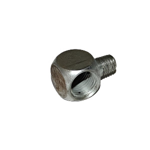 Lincoln Industrial 20043 Quicklub Steel 90° Elbow Metric Adapter 1/8" NPT Female x 6mm Male