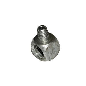 Lincoln Industrial 20043 Quicklub Steel 90° Elbow Metric Adapter 1/8" NPT Female x 6mm Male