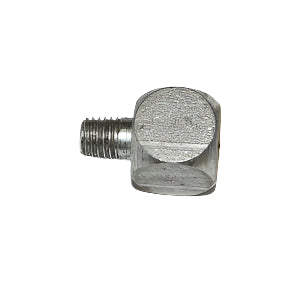 Lincoln Industrial 20043 Quicklub Steel 90° Elbow Metric Adapter 1/8" NPT Female x 6mm Male