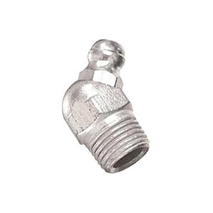 Lincoln Industrial 5210 Taper Threaded 45° SAE-LT Grease Fitting, 1/4