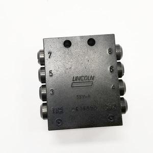 Lincoln Industrial 619-26396-2 Quicklub SSV Divider Valve 8 Outlets without Indicator Pin