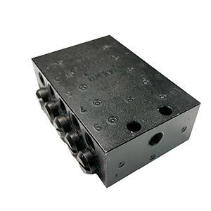 Lincoln Industrial 619-26844-1 Quicklub SSV Divider Valve, 10 Outlets - No Cycle Indicator Pin