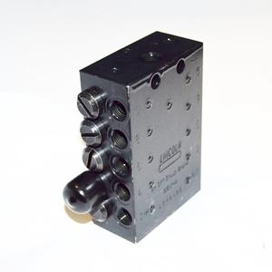 Lincoln Industrial 619-26845-2 Quicklub SSV Divider Valve, 10 Outlets with Indicator Pin