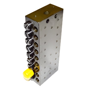 Lincoln Industrial 619-28901-1 Quicklub SSV Divider Valve 18 Outlets with Indicator Pin