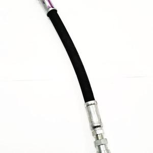 Lincoln Industrial 82258 Non-Drip Flex Straight Whip Hose Assembly with Nozzle - Hand Held Greasing Tools & Accessories