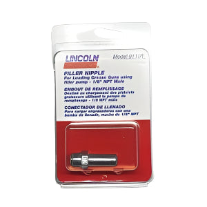 Lincoln Industrial 91108 Filler Nipple including Ball Check used with Hand/Air Operated Grease Guns