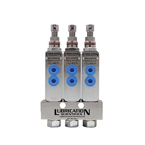 Lubrication Scientifics LSL-M3A-000-R5 CRS Injector - 3 Bank Square Manifold Assembly