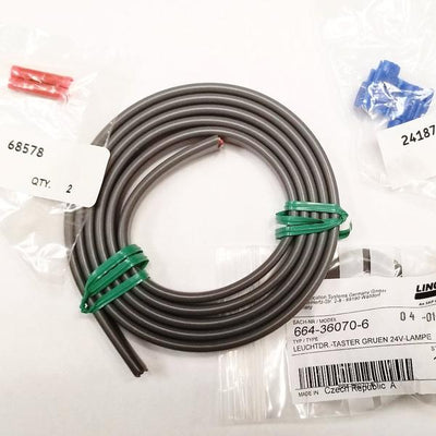 Lincoln Industrial 241484 Quicklub 24 VDC Manual Reset Switch for QLS 203, 300 & 400 Series