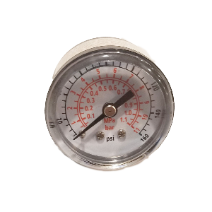 Lincoln Industrial 247843 Air Line Pressure Gauge 1 1/2" - 1/8" NPT Service Accessory Repair Part