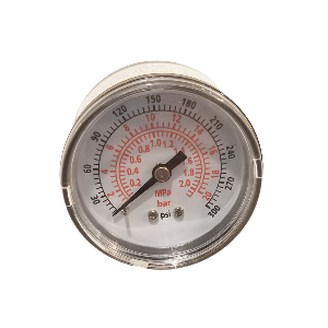 Lincoln Industrial 247863 Air Line Pressure Gauge 2" - 1/4" NPT Service Accessory Repair Part