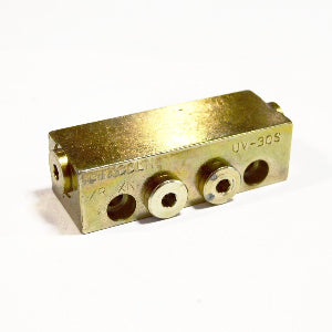 Lincoln Industrial 882301 Modular UV Single Outlet Divider Valve without Indicator Pin