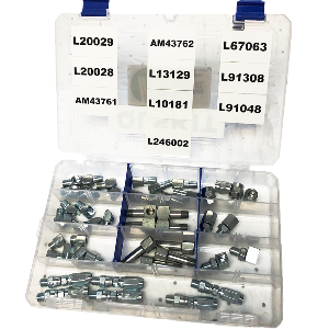 Lincoln Industrial QLSKIT Common Fittings & Adapters for Quicklub, Centro-Matic and Modular Automatic Grease Systems 1/8