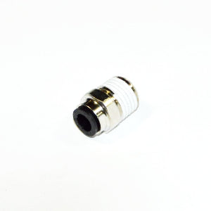 Parker Pneumatic 3175-56-14 Nickel Plated 1/4" x 1/4" Male NPT Push-to-Connect Fitting