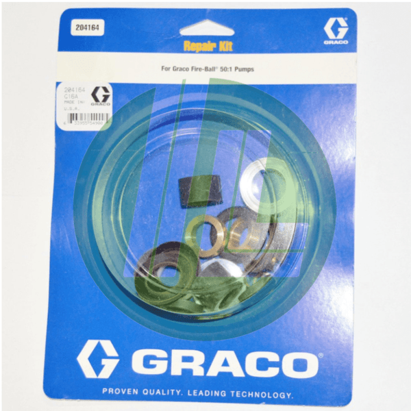 Graco 204164 Spare/Repair Parts Kit for Fireball 50:1 Pumps - Industrial Lubricant