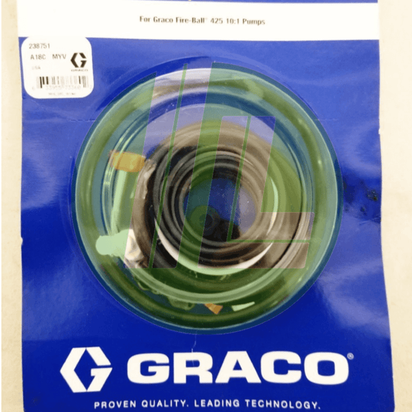 Graco 238751 Repair Kit for 10:1 Fire-Ball 425 Pumps - Industrial Lubricant