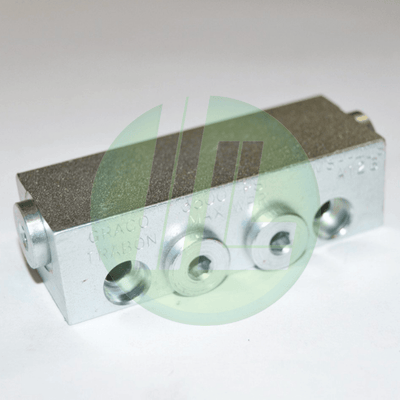 Graco 562718 Modular Style Series Progressive Single Outlet MSP 40S Divider Valve Block Assembly