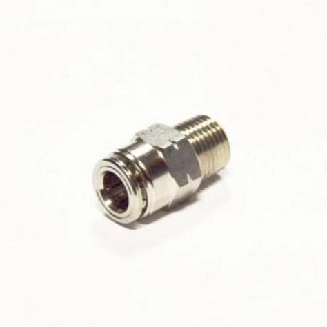 Lincoln Industrial 244047 Quicklub 1/4" Tube x 1/8" NPT Male Straight Quicklinc Fitting for Nylon Tubing - Industrial Lubricant
