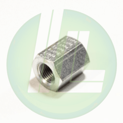 Lincoln Industrial 67063 Steel Pipe Coupler 1/8" NPT Female x 1/8" NPT Female Fitting - Industrial Lubricant