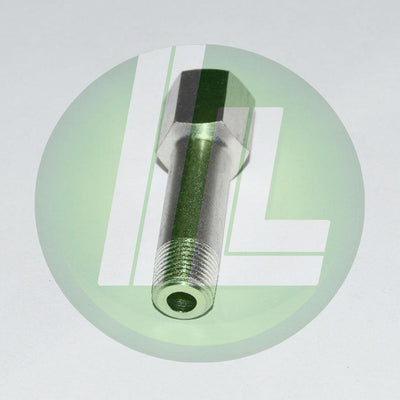 Lincoln Industrial 10181 Quicklub Straight Adapter Fitting - 1/8" x 1/8" NPT - Industrial Lubricant